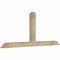 Ekena Millwork Portland Rough Sawn Timber Gable Bracket, Douglas Fir, 72"W x 30"H x 4"D x 4"F, 10/12 Pitch GBW072X30X0404POR00RDF - alternate 3